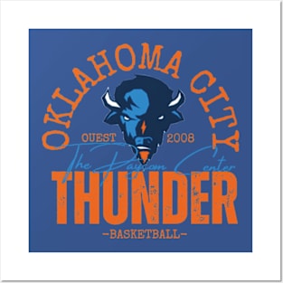 okc thunder Posters and Art